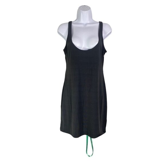 Mistress Rocks Womens Revolution Dress‎ Grey Stretch Mini Sexy Sleeveless L New - Picture 2 of 7